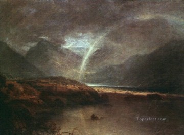 ジョセフ・マロード・ウィリアム・ターナー Painting - バターミア湖のシャワー ロマンチックなターナー